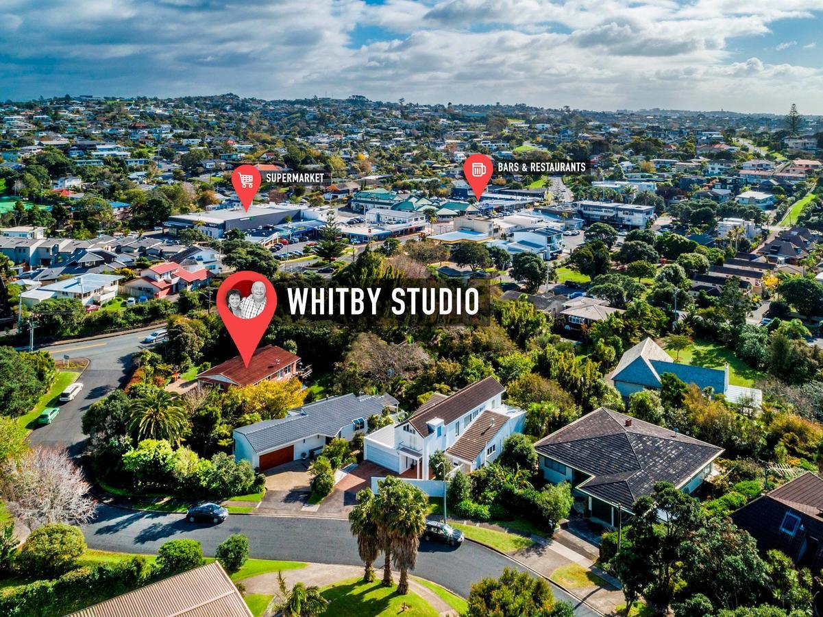 Whitby Studio - Mairangi Bay Beach Auckland Extérieur photo